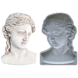 Persephone Mould IOD décor mould 5 x 7 - by Iron Orchid Designs
