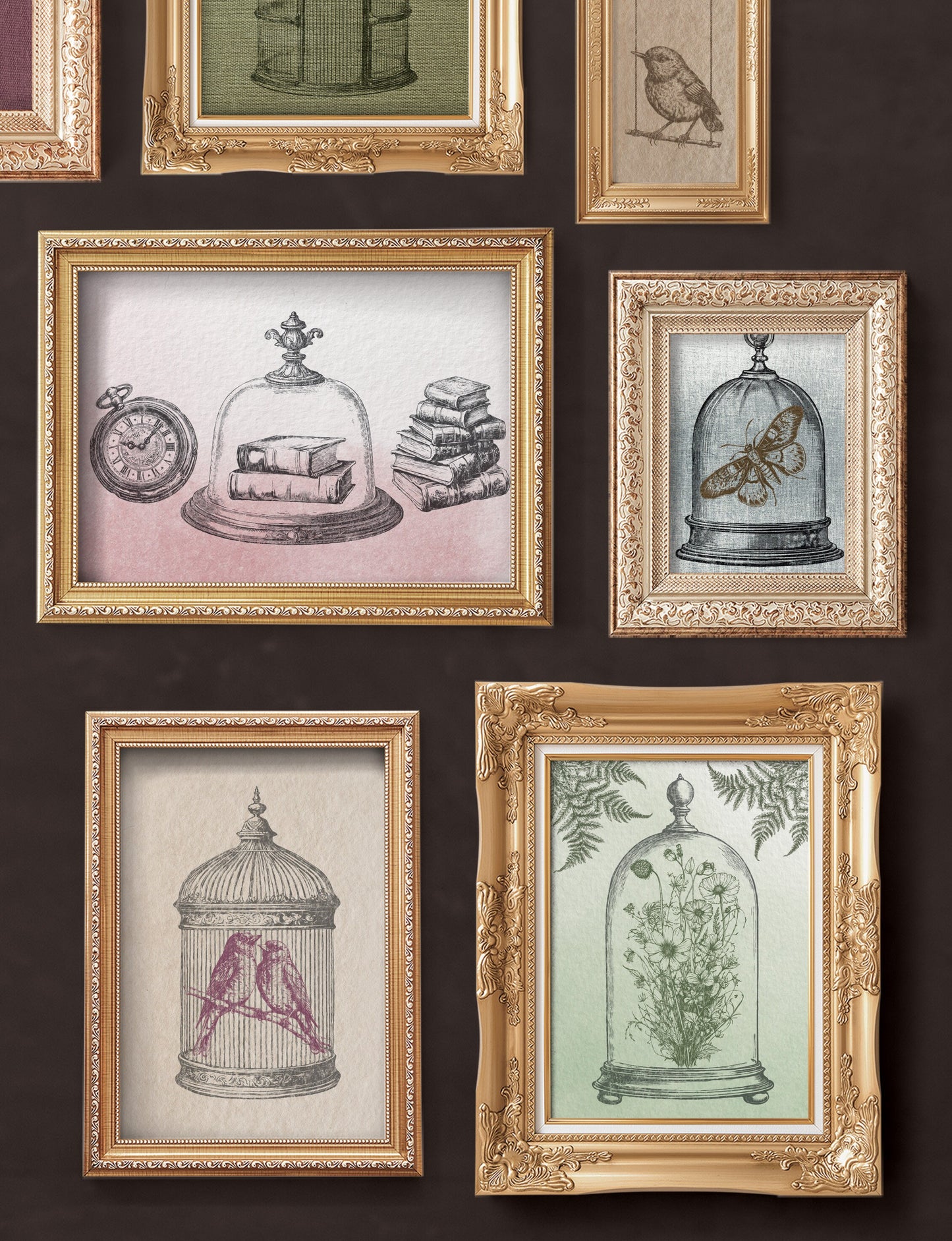 Dup remove Pastiche 12 IOD stamp 2 sheets - by Iron Orchid Designs