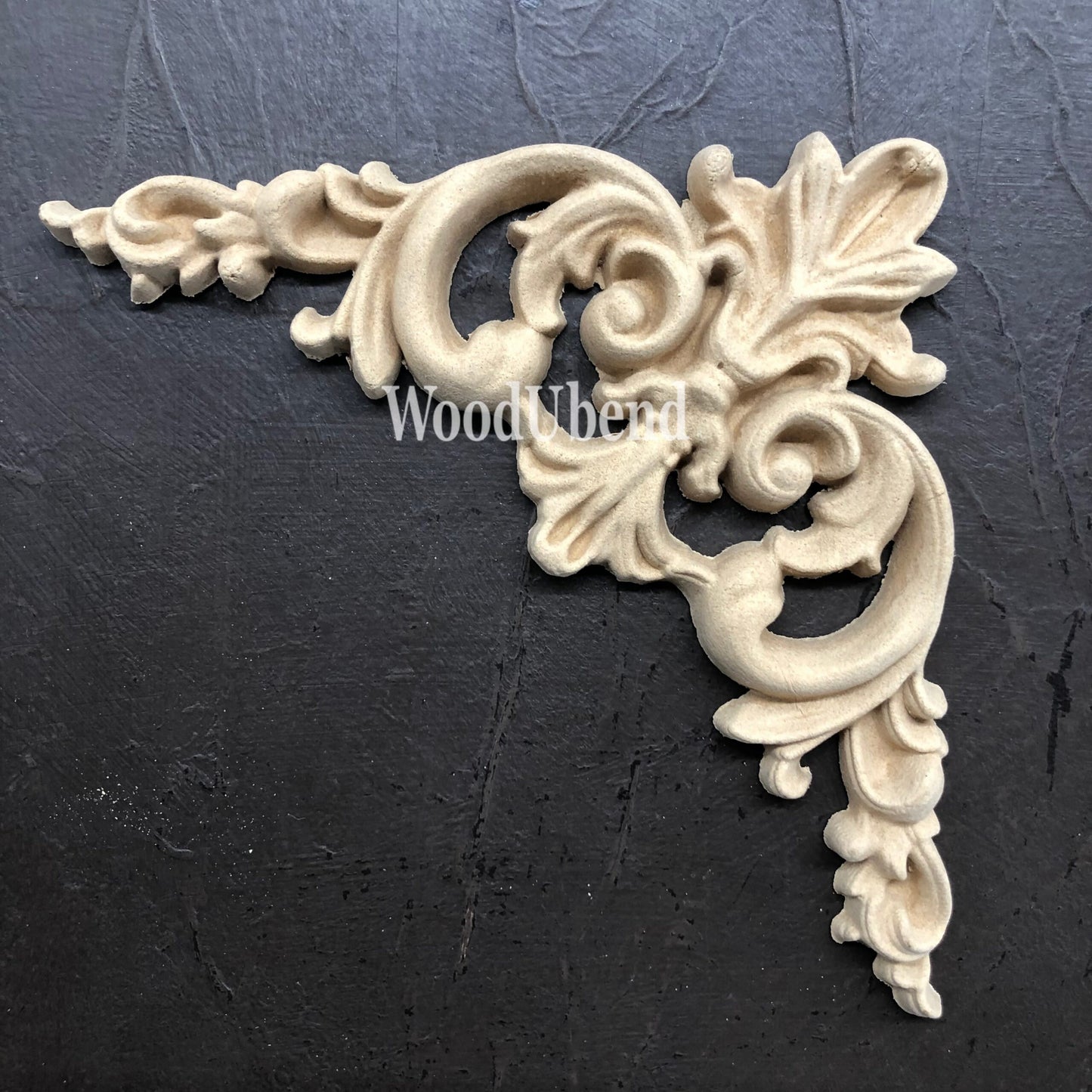WoodUBend Pack Of Two Pediments 2094A (4.33×8.26in)