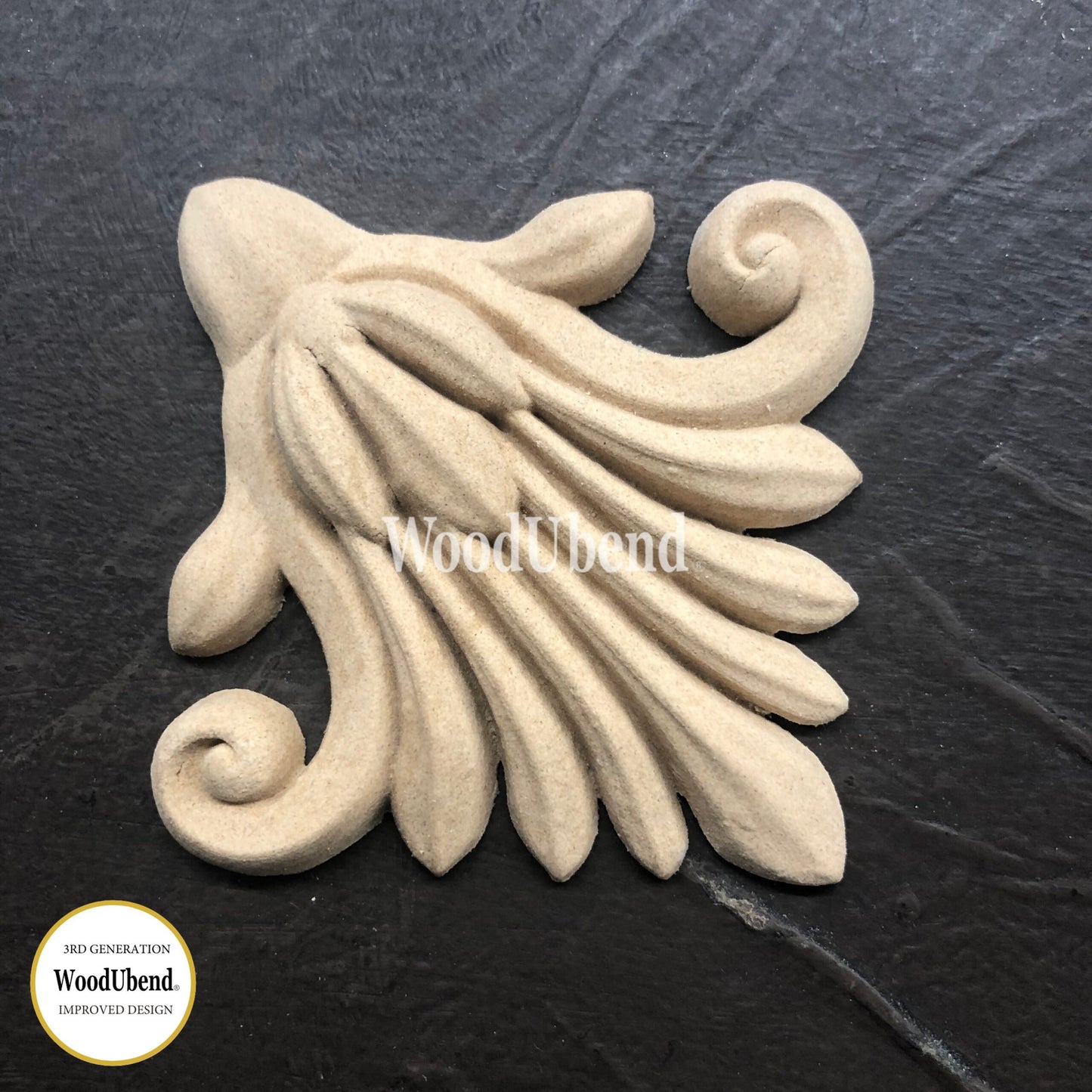 WoodUBend Pack Of Two Decorative Plumes WUBX1007 (3.14×2.95in)