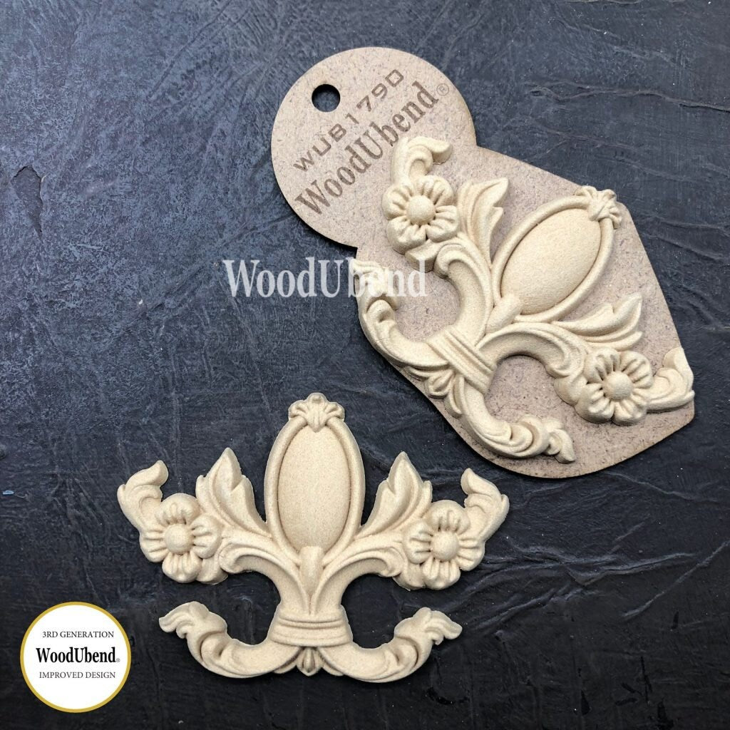 WoodUBend Pack Of Two Decorative Plaque WUB1790 (4.52×3.14in)