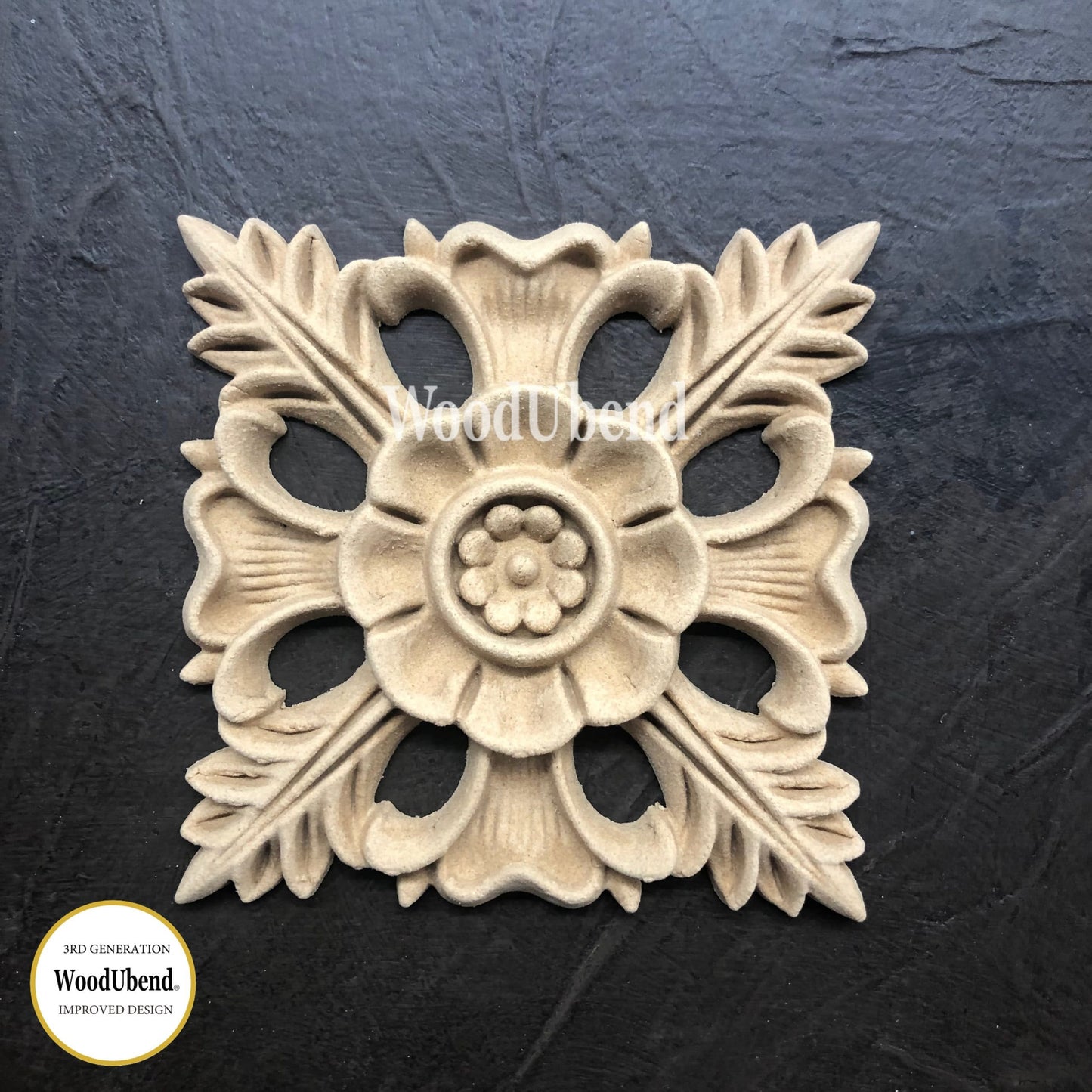 WoodUBend Pack Of Two Centrepieces WUB1352 (3.74×3.74in)