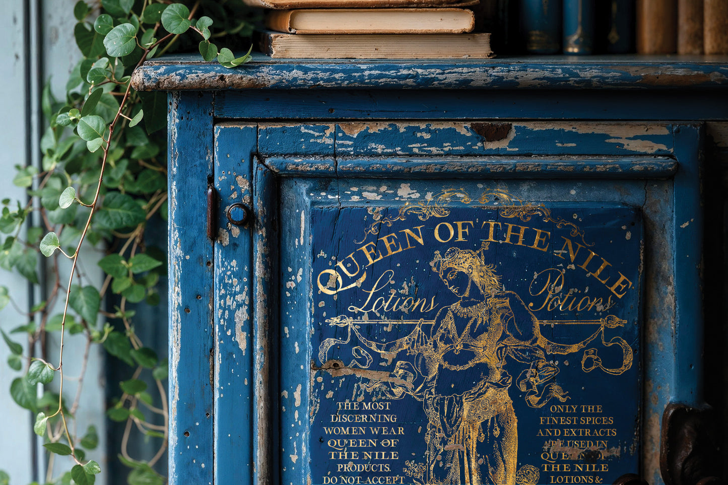 Curated Signage IOD Gold Foil Transfer Pad with (4) 12 X 16 Sheets by Iron Orchid Designs Rub-On Furniture Transfer Decal