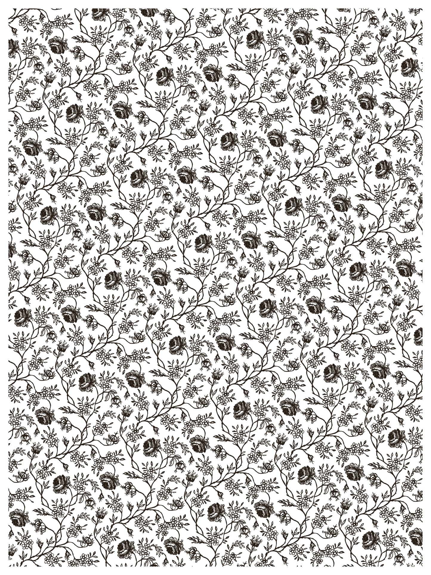 Delft Traditions Noir IOD Paint Inlay by Iron Orchid Design - Limited Release