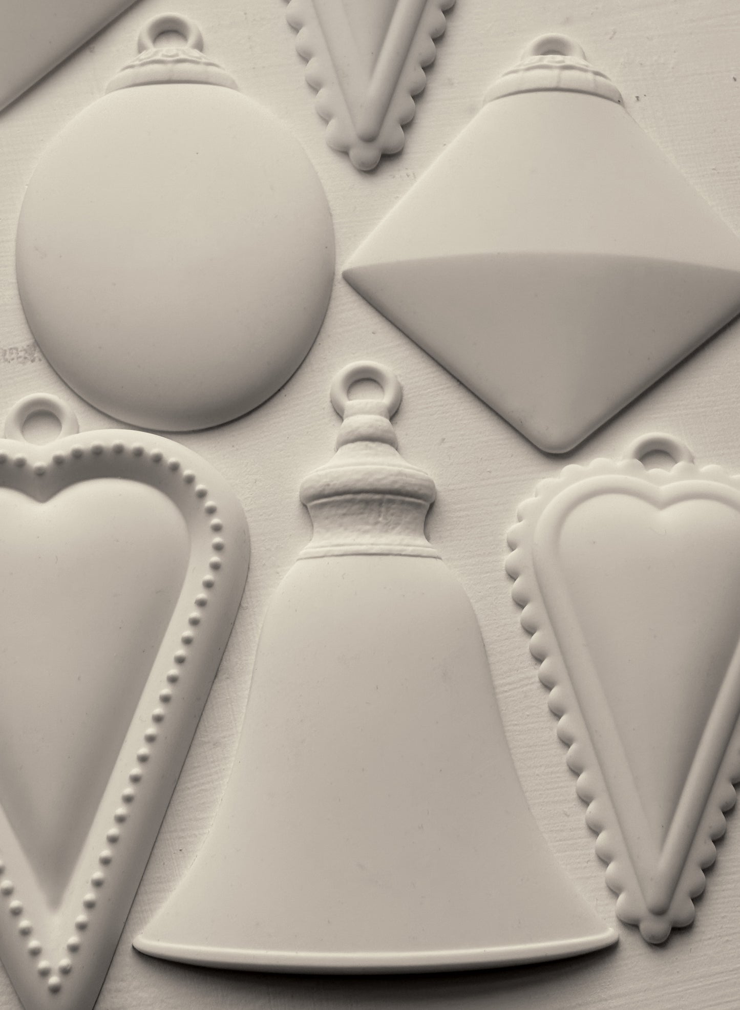 Bibelots 2 IOD décor mould 6 x 10 - by Iron Orchid Designs - 2025 Holiday Release