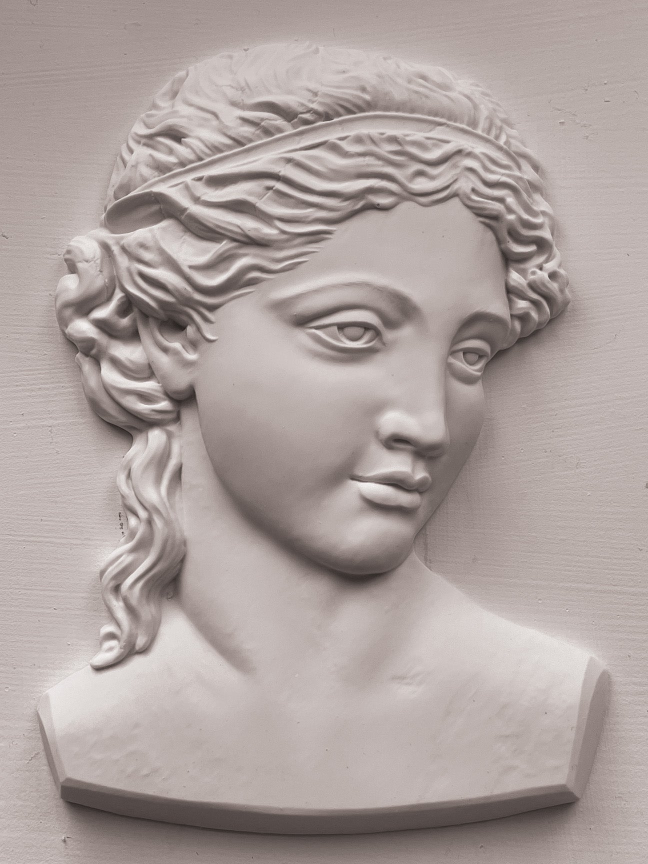Persephone Mould IOD décor mould 5 x 7 - by Iron Orchid Designs