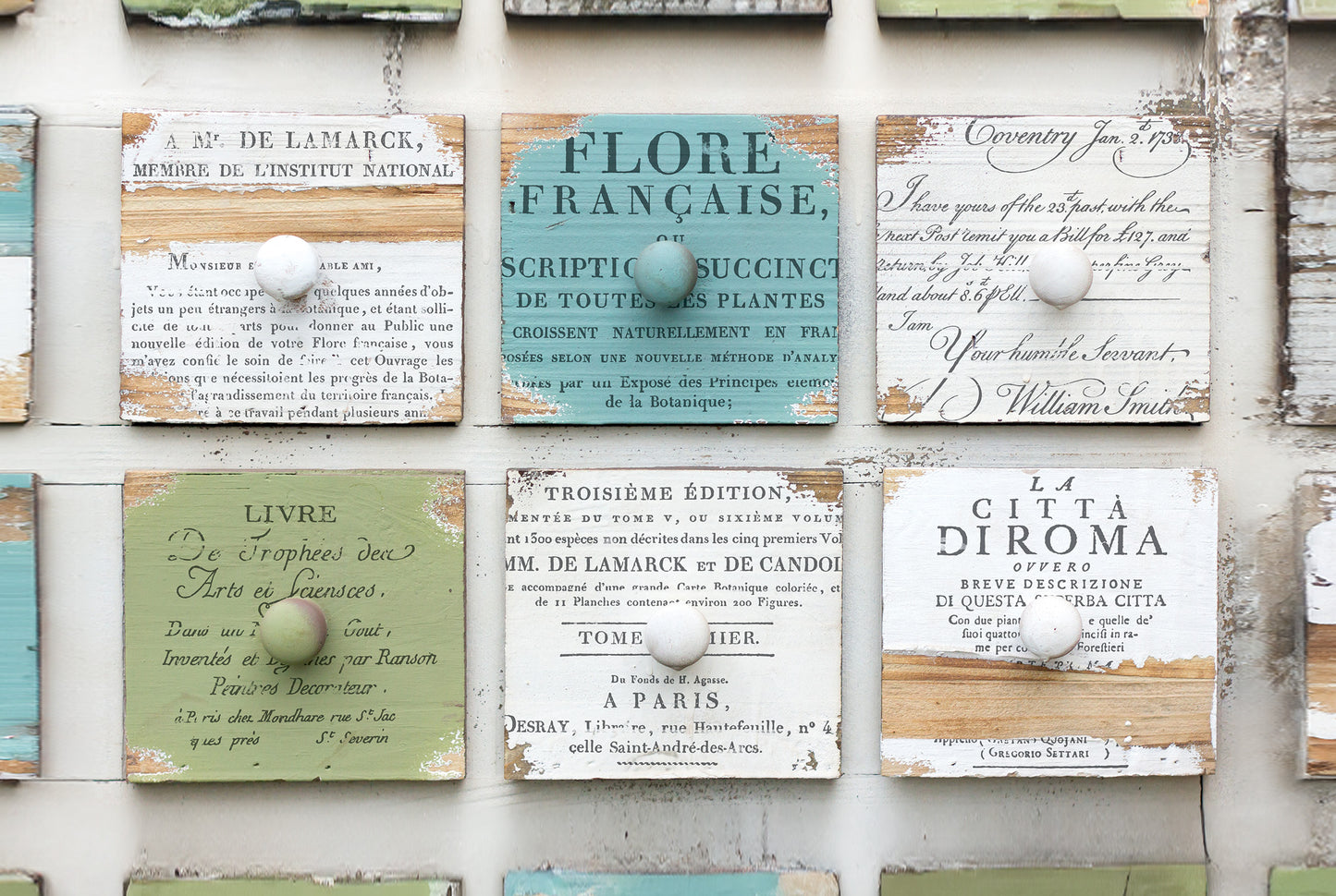 Ephemeral Type 12 x 12 IOD stamp - by Iron Orchid Designs