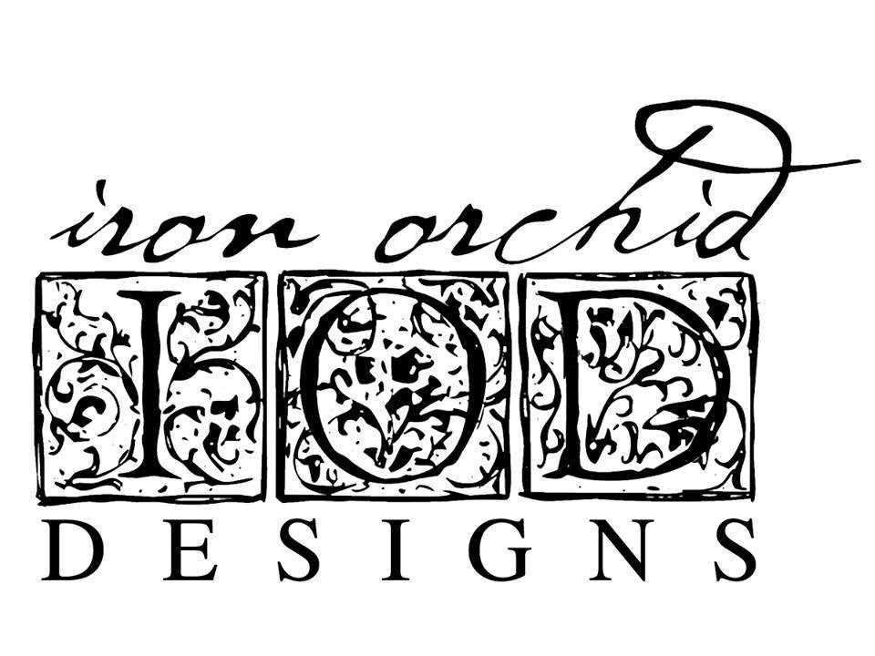Trimmings 1 IOD décor mould 6 x 10 - by Iron Orchid Designs