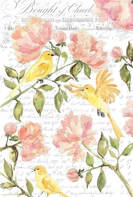 Roycycled Decoupage Paper | Spring 20" x 29" Sheet