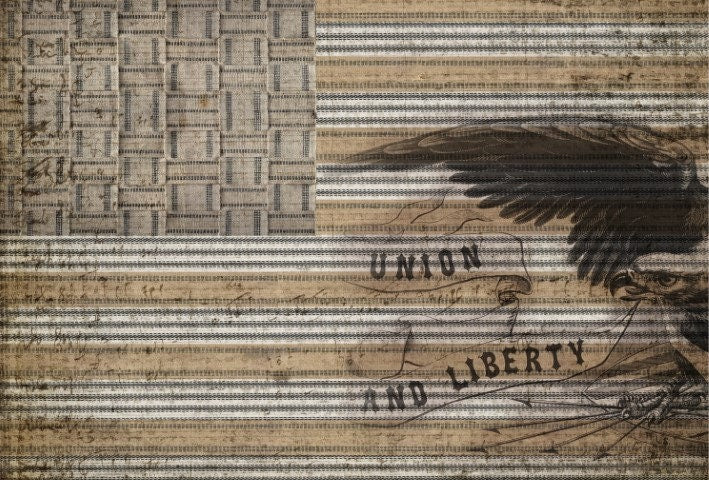 Roycycled Decoupage Paper | Union Liberty 20" x 29" Sheet