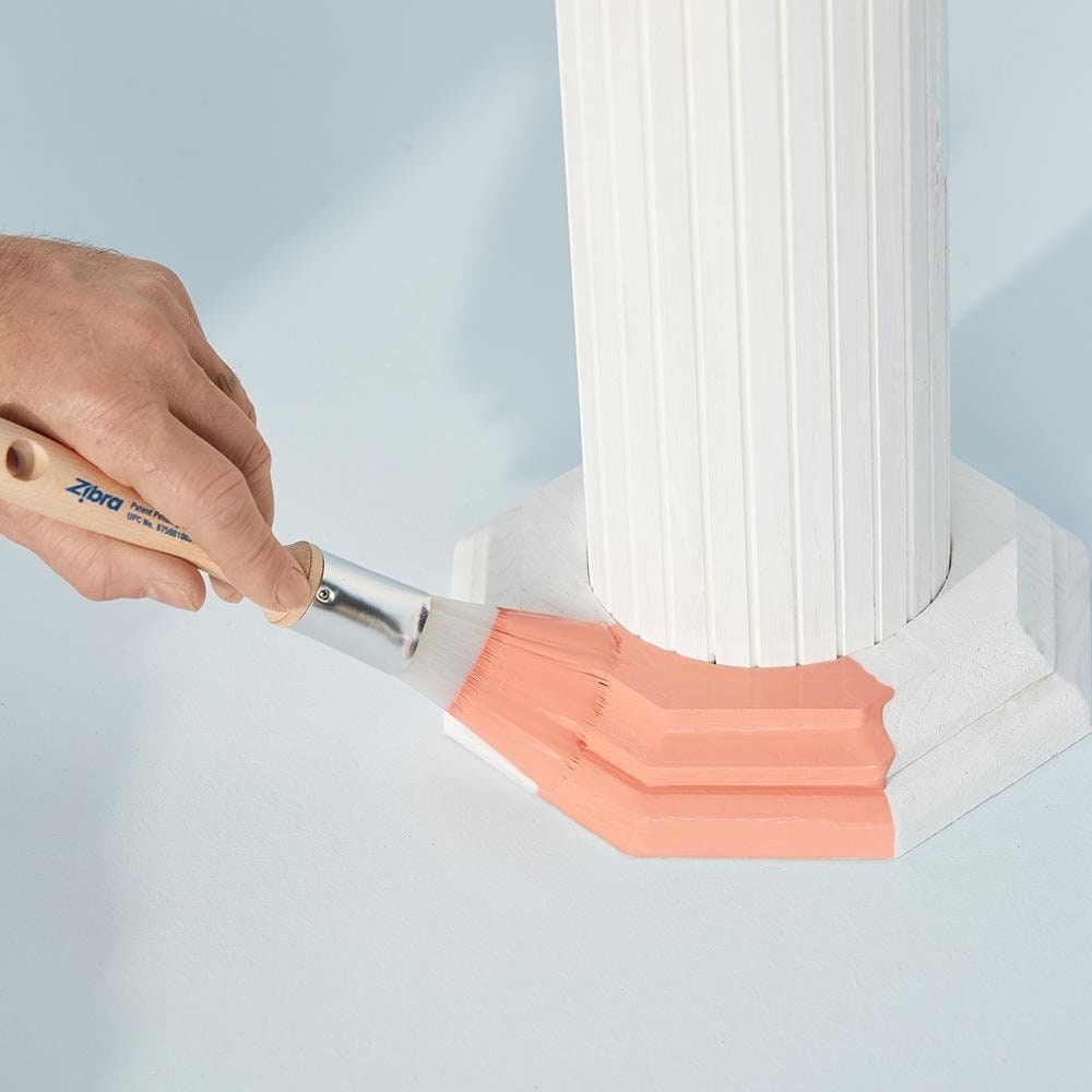Zibra fan 2" paint brush
