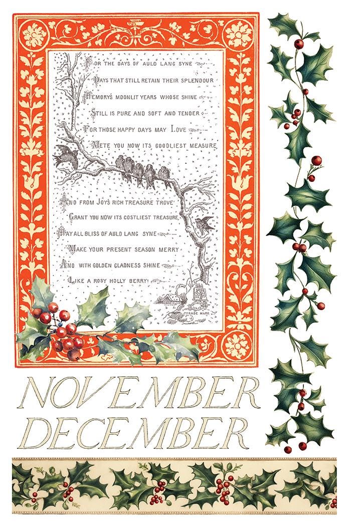 Santas Hollow IOD Transfer Pad with (8) 8 x 12 Sheets by Iron Orchid Designs Rub-On Furniture Transfer Decal - 2025 Limited Holiday Release