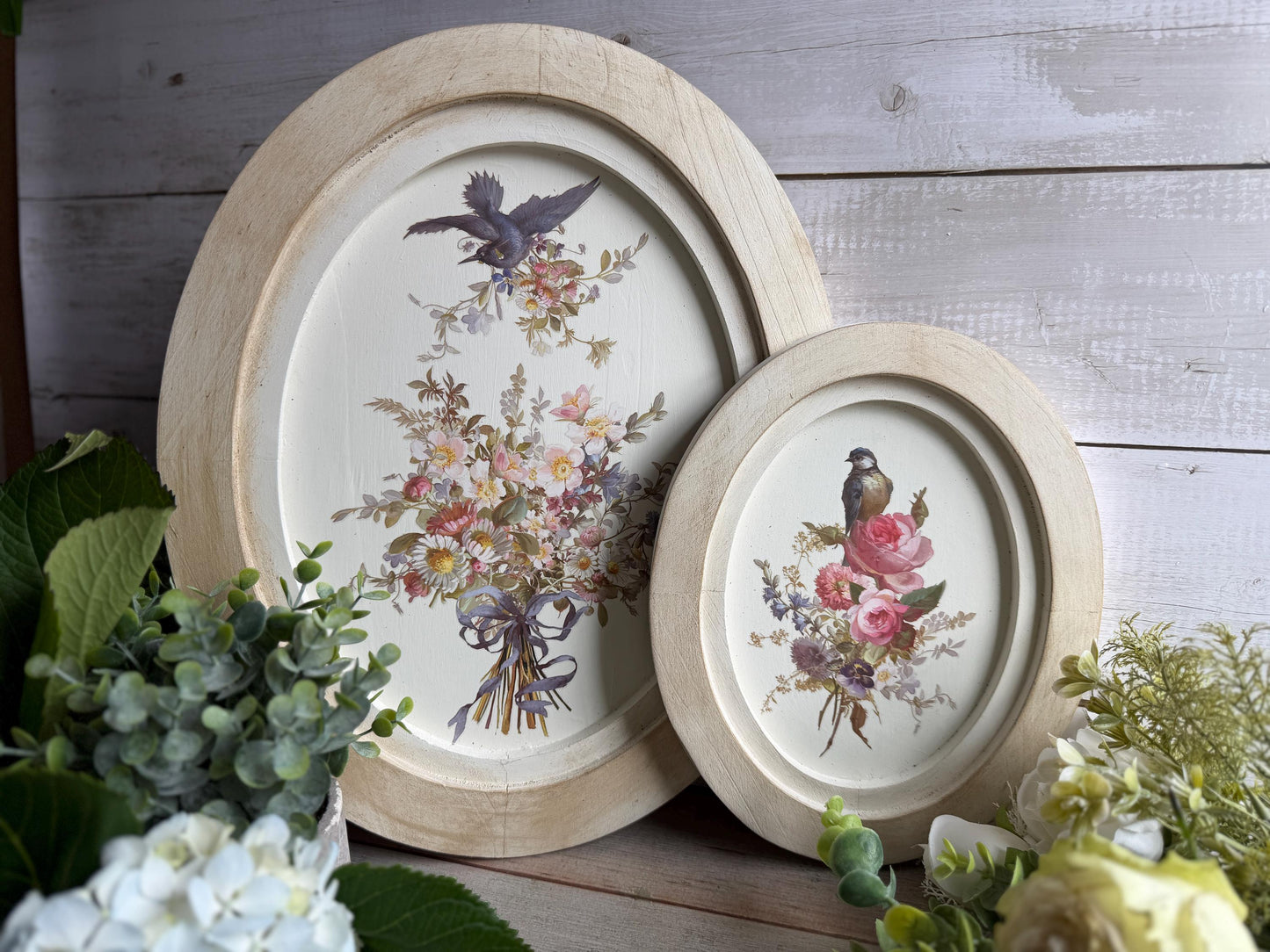 Wood Gallery Blank large Oval 12.7" X 15.7" by IOD - Iron Orchid Designs - New Release
