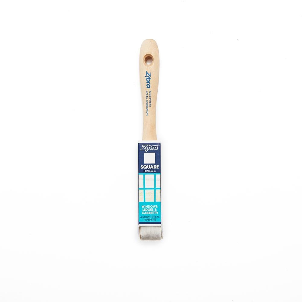 Zibra Square Paint Brush 1"