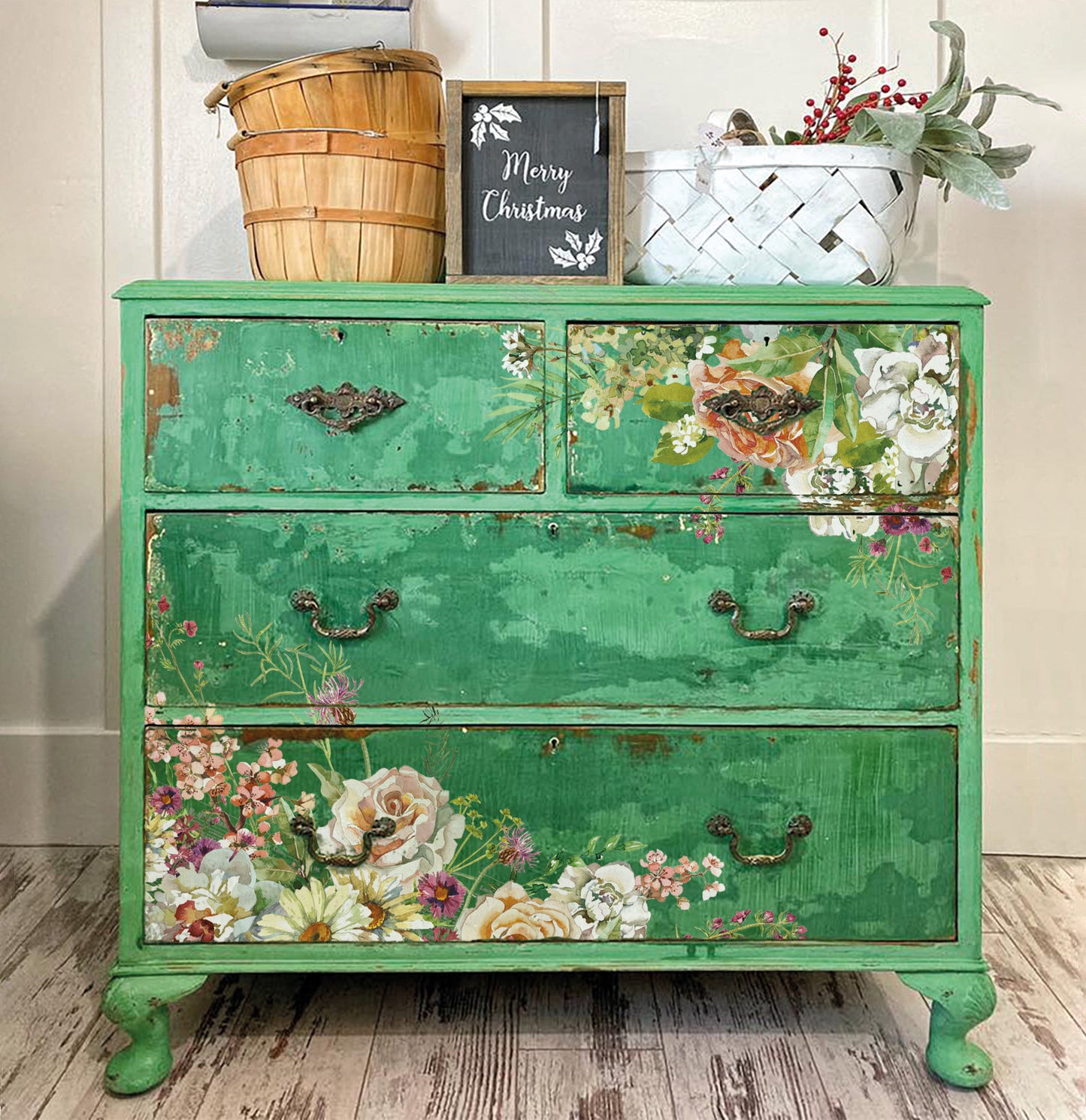 Elysium IOD Transfer Pad with (4) 12 X 16 Sheets by Iron Orchid Designs Rub-On Furniture Transfer Decal