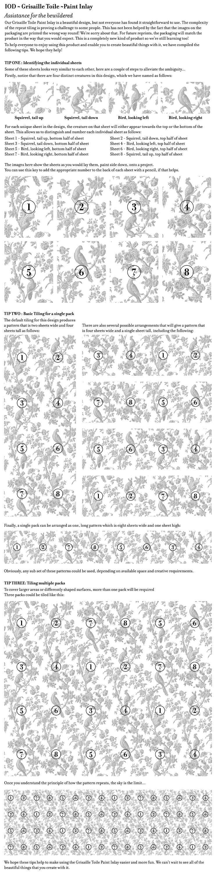 Grisaille IOD Paint Inlay by Iron Orchid Design