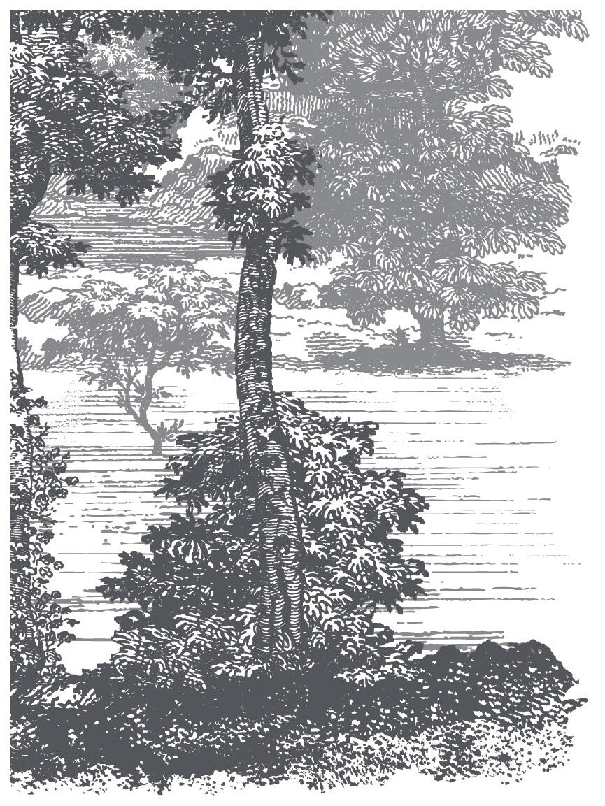 Summer Villa IOD Paint Inlay by Iron Orchid Design - Limited Release