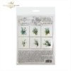 Spring flowers forget me nots ITD Collection decoupage paper | 6 sheets of rice paper 6" x 6" each 6 different designs in one package