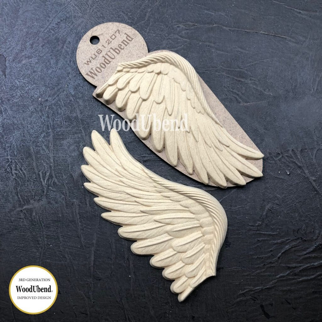Wood U Bend WUB1207 Wings (5.91 x 2.96 in)