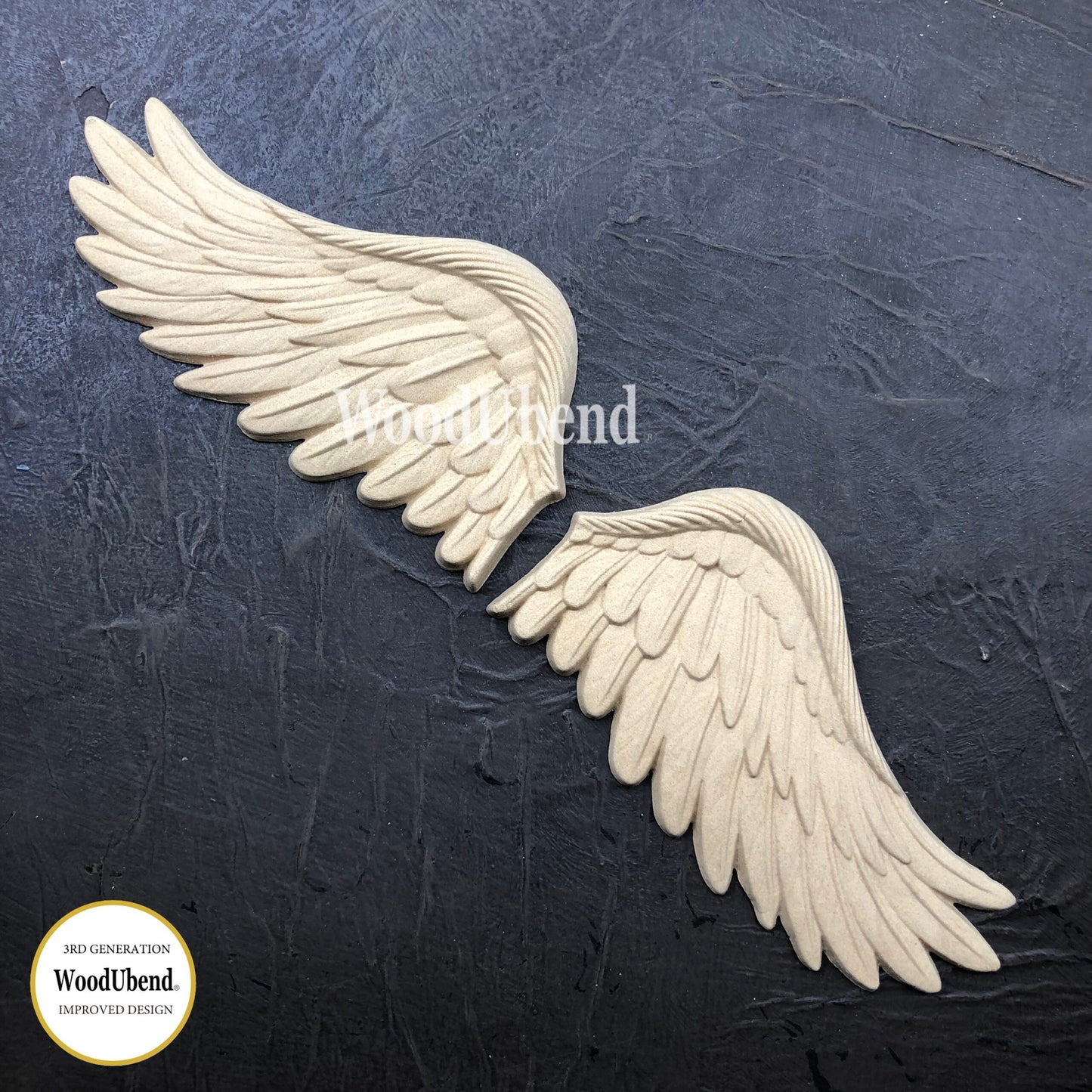 Wood U Bend WUB1207 Wings (5.91 x 2.96 in)