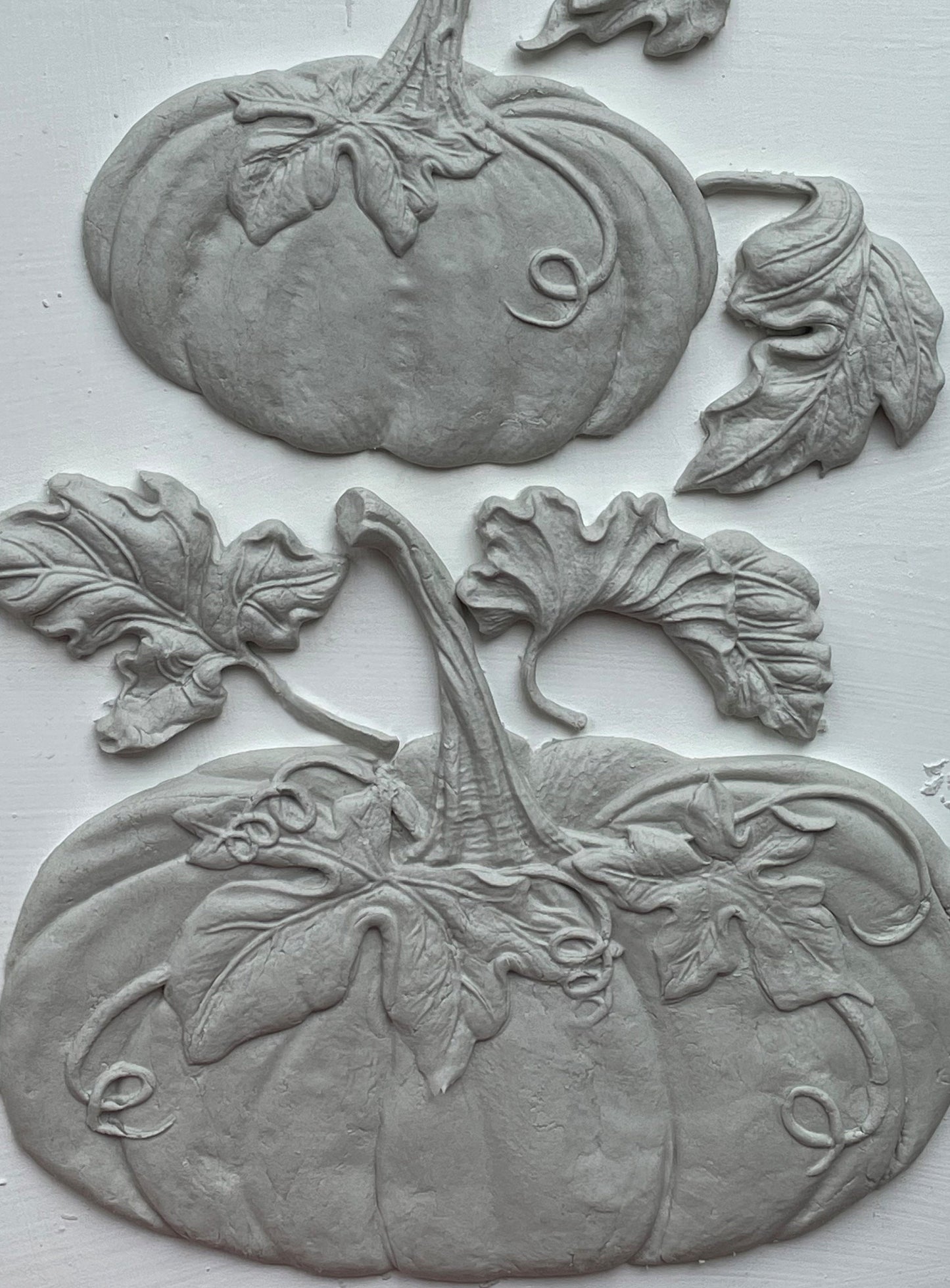 Hello Pumpkin IOD décor mould 6 x 10 - by Iron Orchid Designs - Limited Release