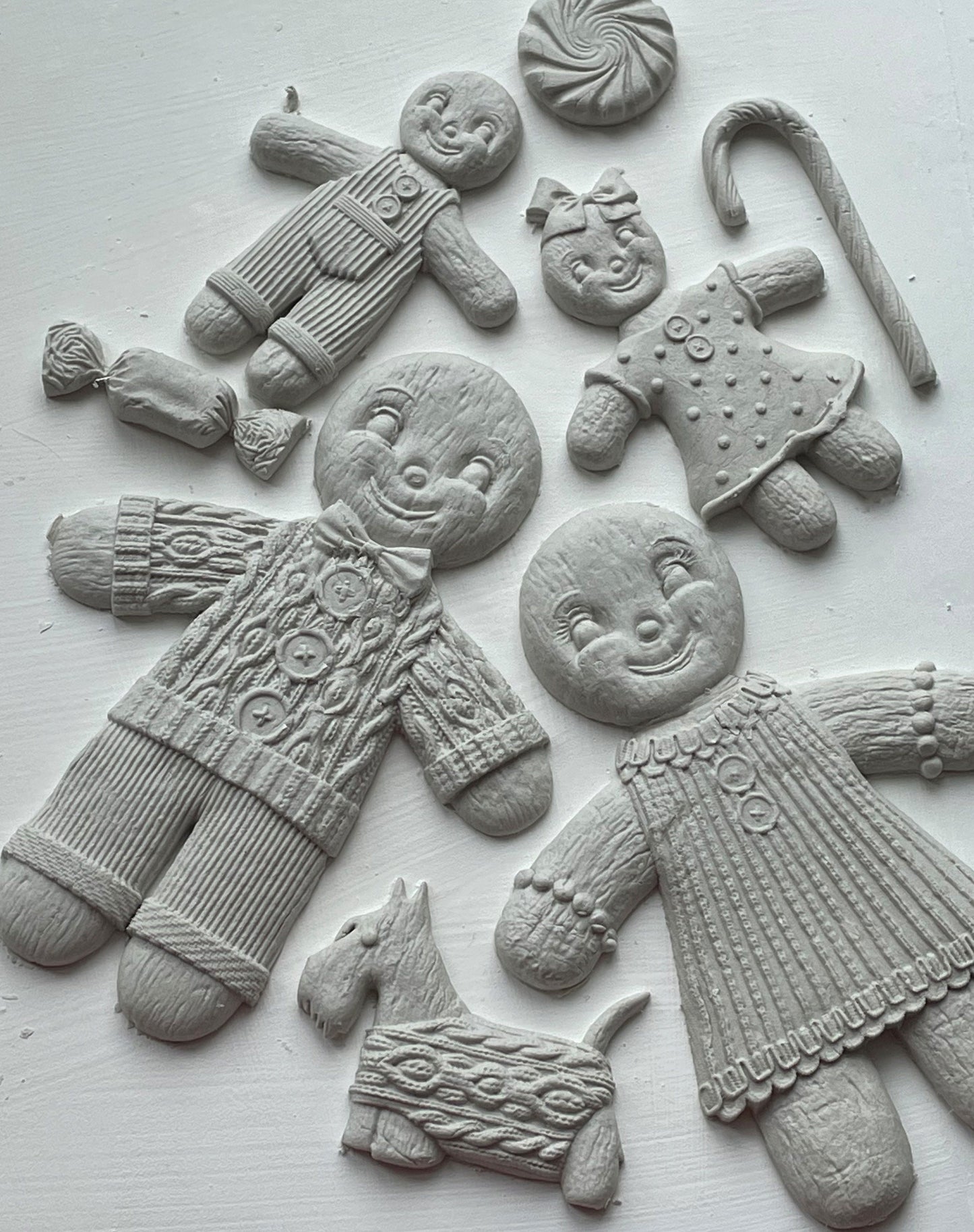Ginger & Spice IOD décor mould 6 x 10 - by Iron Orchid Designs - Limited Christmas Release