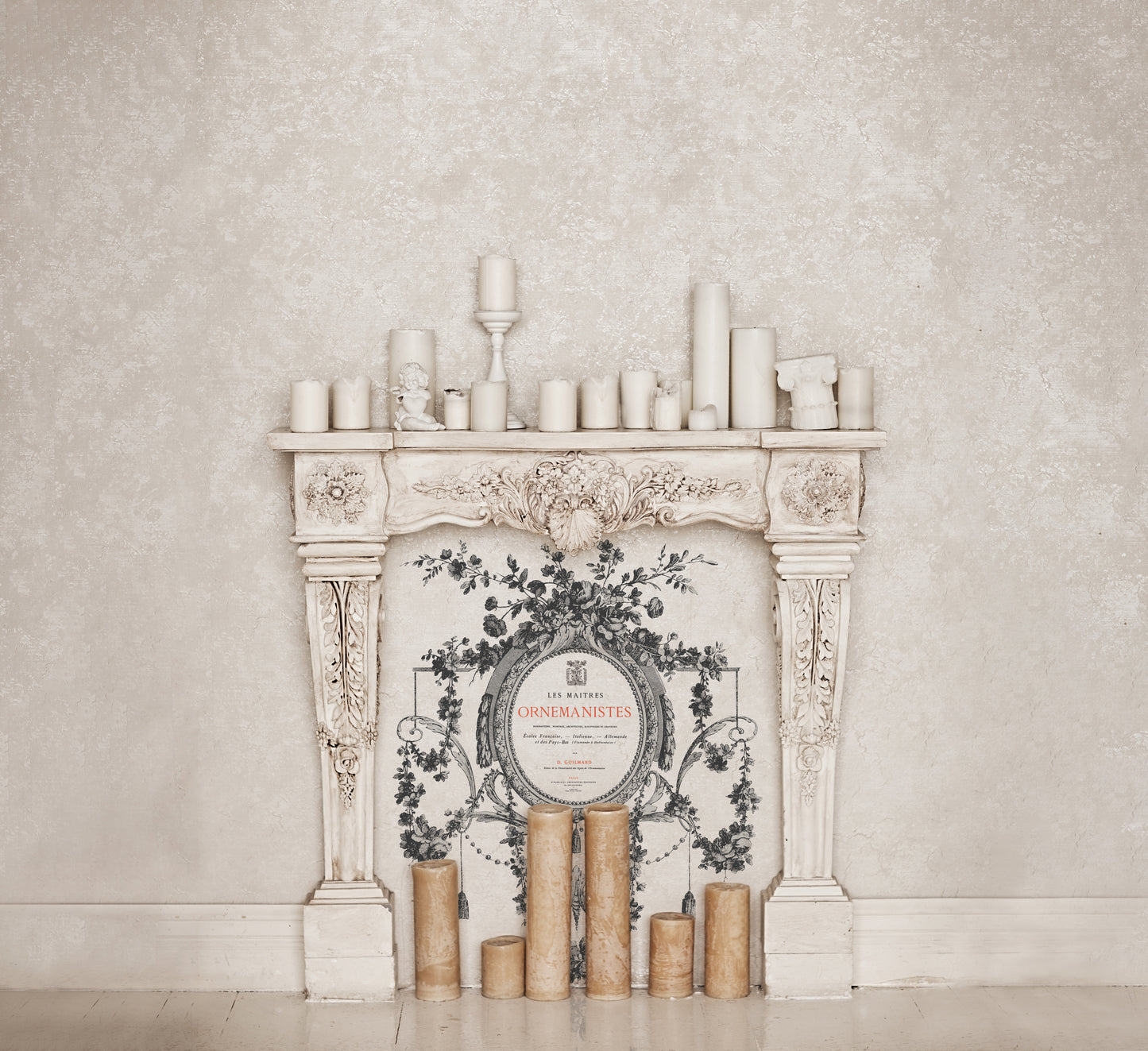 IOD transfer Cosette transfer pad with (8) 12 X 16 Sheets by Iron Orchid Designs Furniture transfer decal