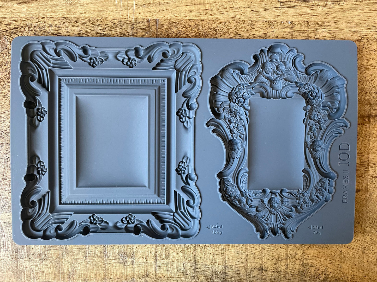 Frames 2 IOD décor mould 6 x 10 - by Iron Orchid Designs