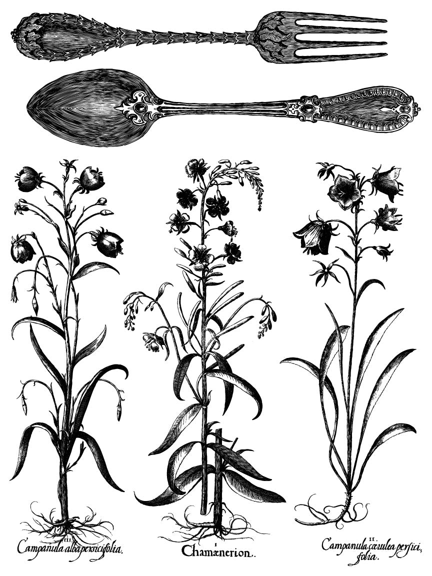 Melange IOD Paint Inlay by Iron Orchid Design - Retired