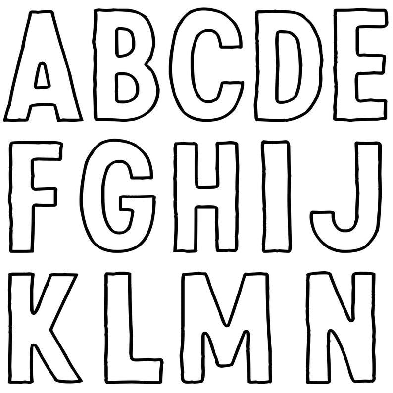 Retro letters 12 x 12 IOD stamp 2 sheets - by Iron Orchid Designs