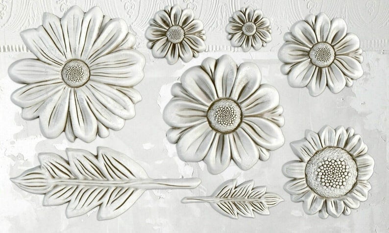 He loves me IOD décor mould 6 x 10 - by Iron Orchid Designs