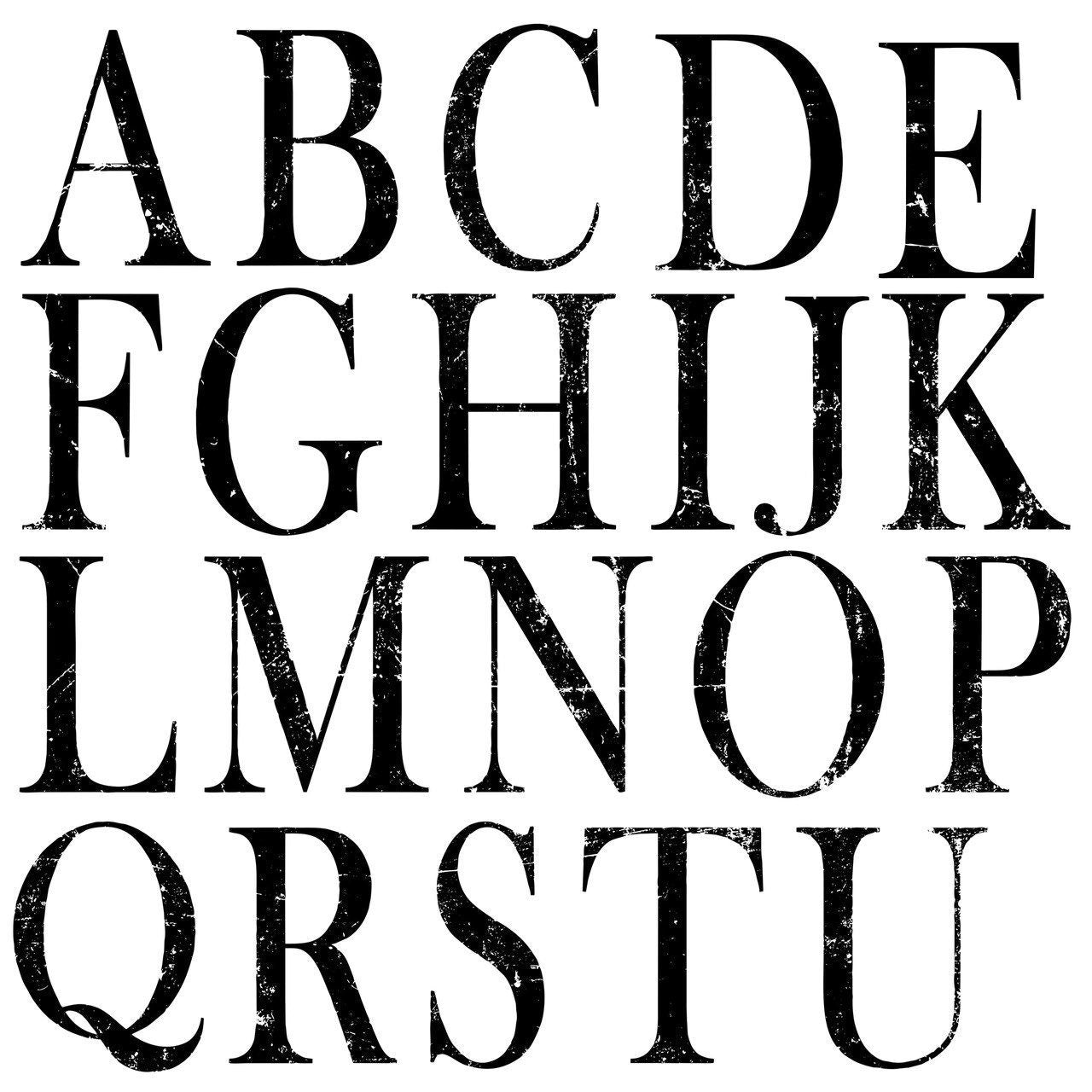 Typesetting 12 x 12 IOD stamp 2 sheets - by Iron Orchid Designs