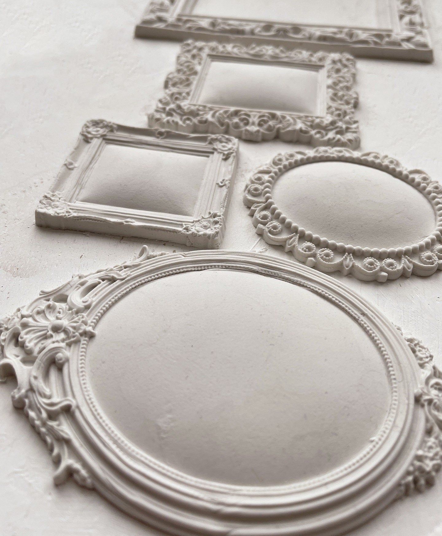 Frames IOD décor mould 6 x 10 - by Iron Orchid Designs
