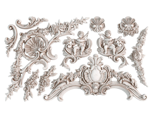 Cadré IOD décor mould 6 x 10 - by Iron Orchid Designs - New Release