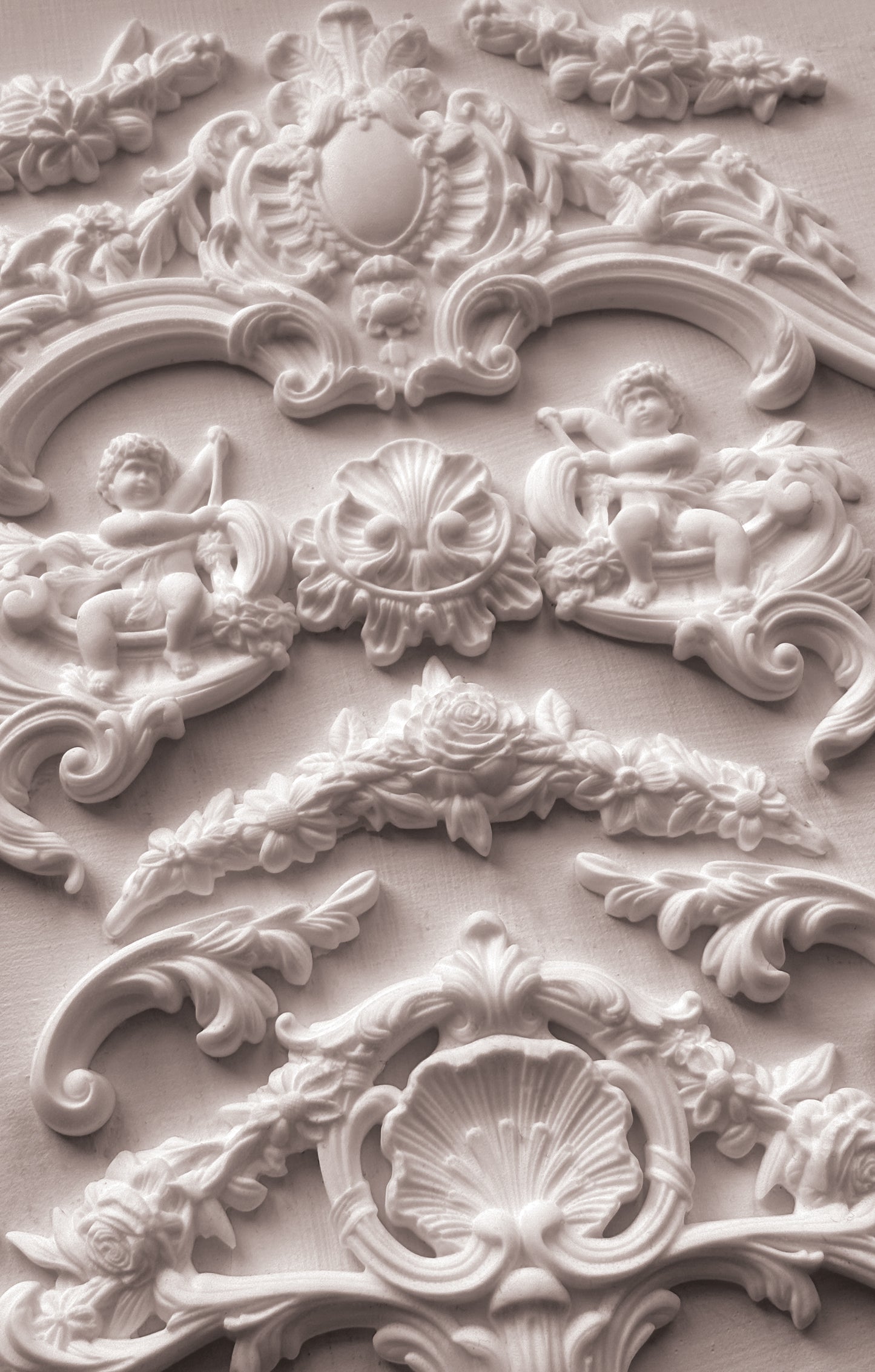 Cadré IOD décor mould 6 x 10 - by Iron Orchid Designs - New Release