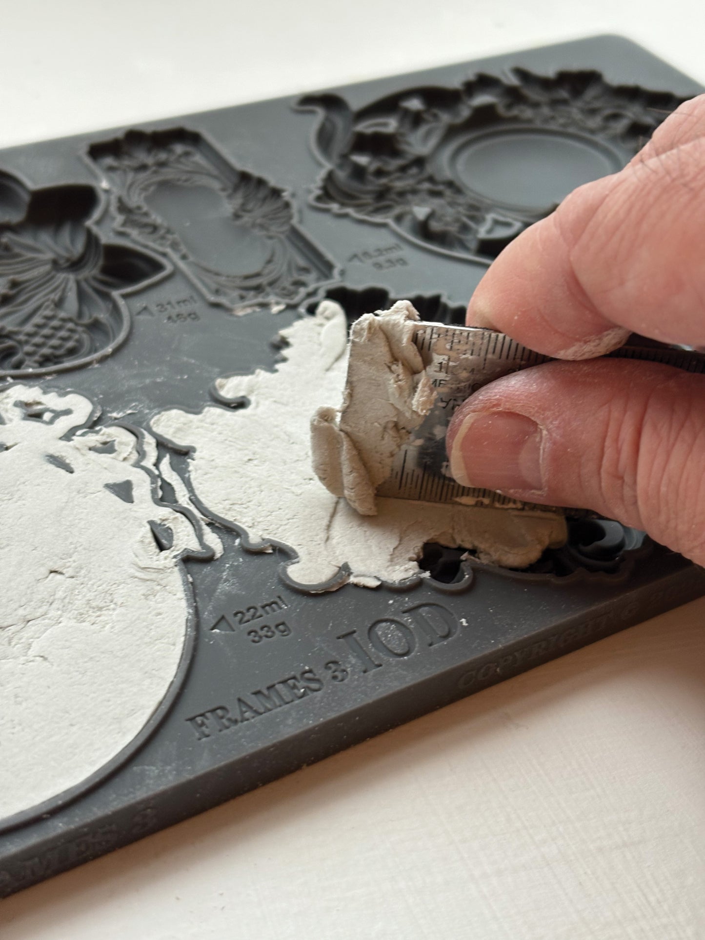 Frames 3 IOD décor mould 6 x 10 - by Iron Orchid Designs - New Release