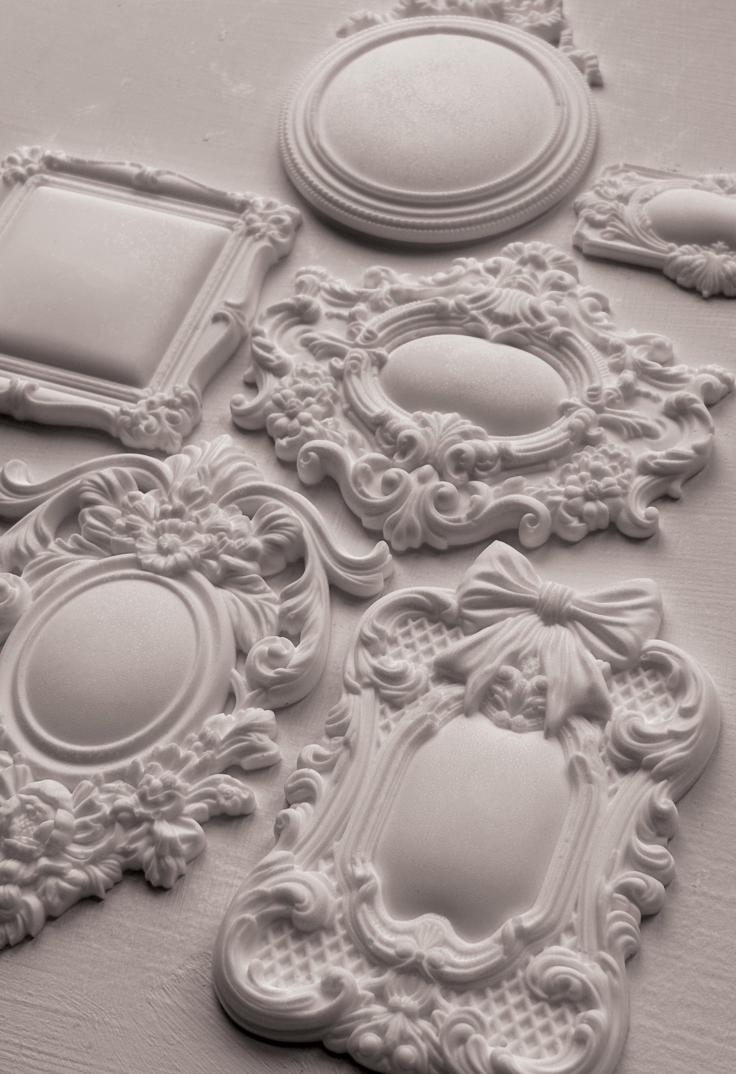 Frames 3 IOD décor mould 6 x 10 - by Iron Orchid Designs - New Release