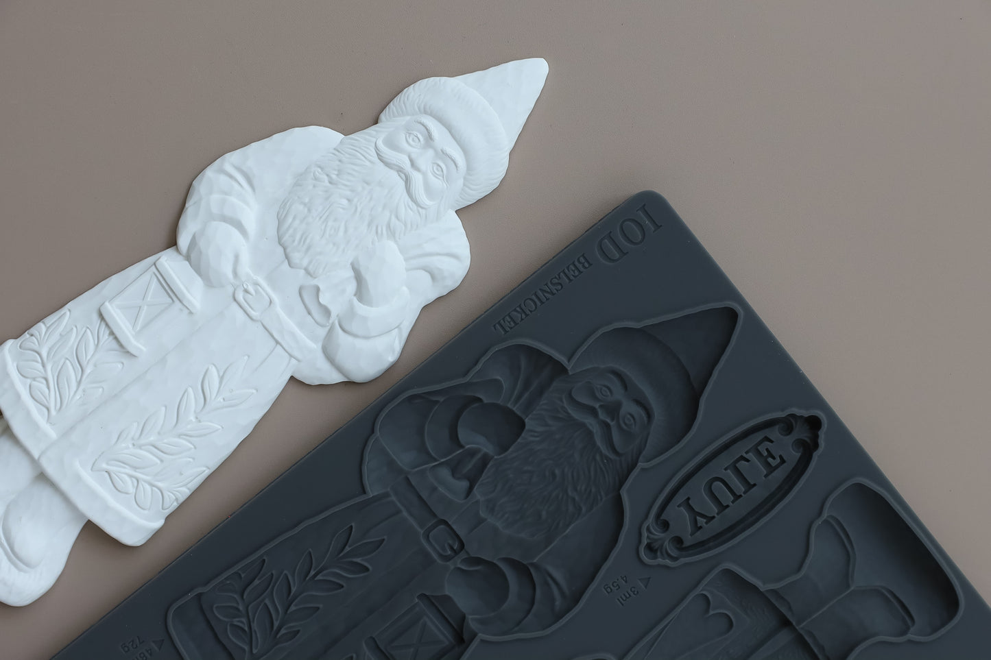 Belsnickel IOD décor mould 6 x 10 - by Iron Orchid Designs - 2026 Limited Holiday Release
