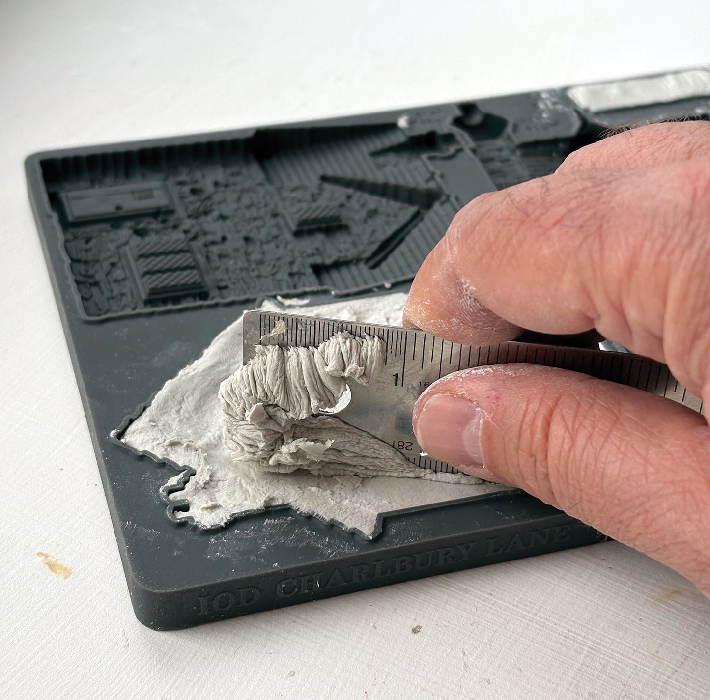 Charlbury Lane IOD décor mould 6 x 10 - by Iron Orchid Designs - New Release