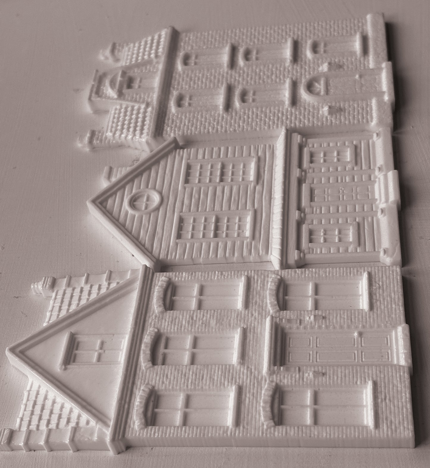 Old Colchester Road IOD décor mould 6 x 10 - by Iron Orchid Designs - New Release