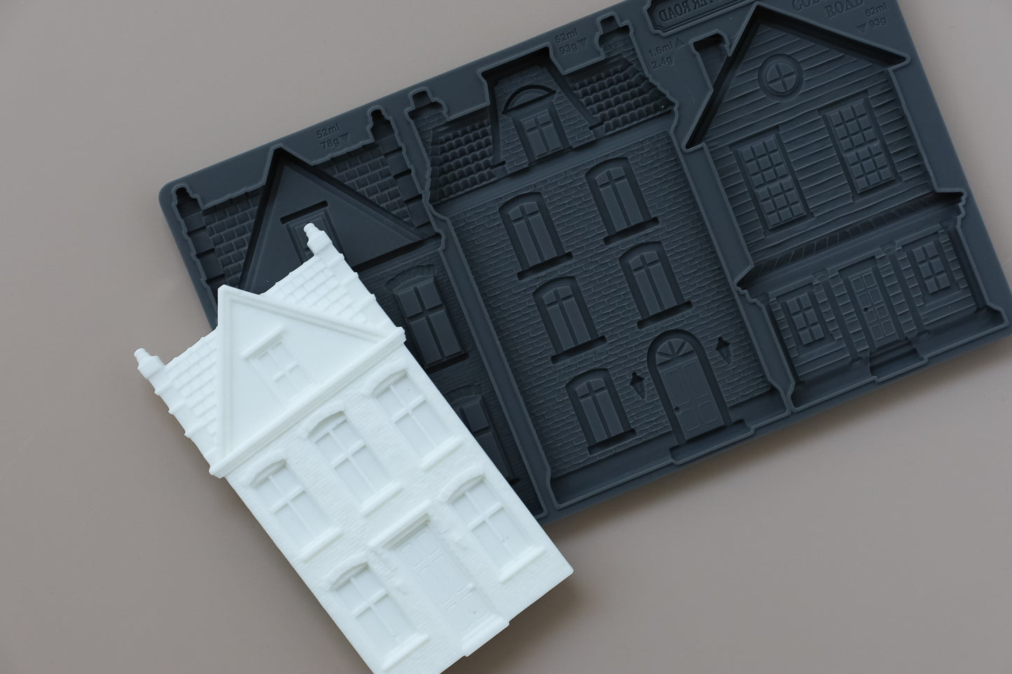 Old Colchester Road IOD décor mould 6 x 10 - by Iron Orchid Designs - New Release