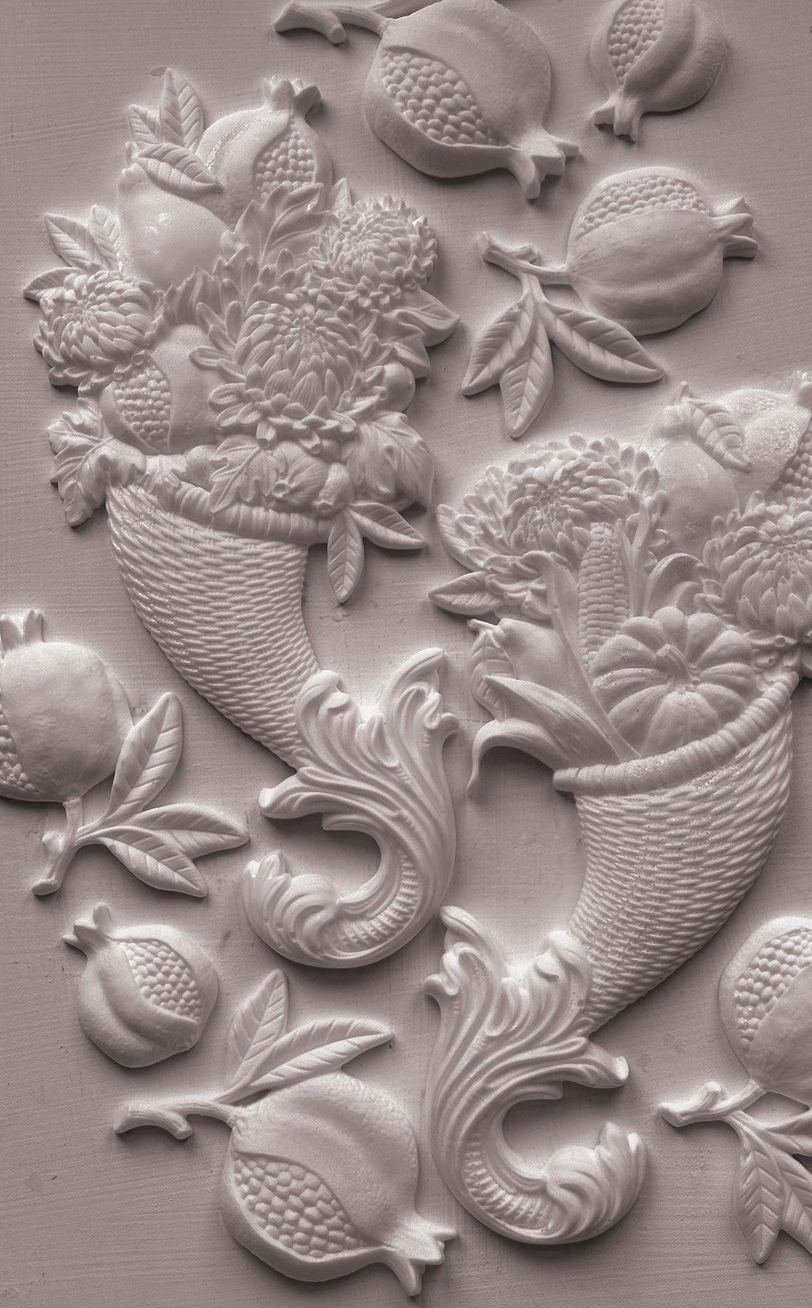 CornucopiasIOD décor mould 6 x 10 - by Iron Orchid Designs - 2026 Limited Holiday Release