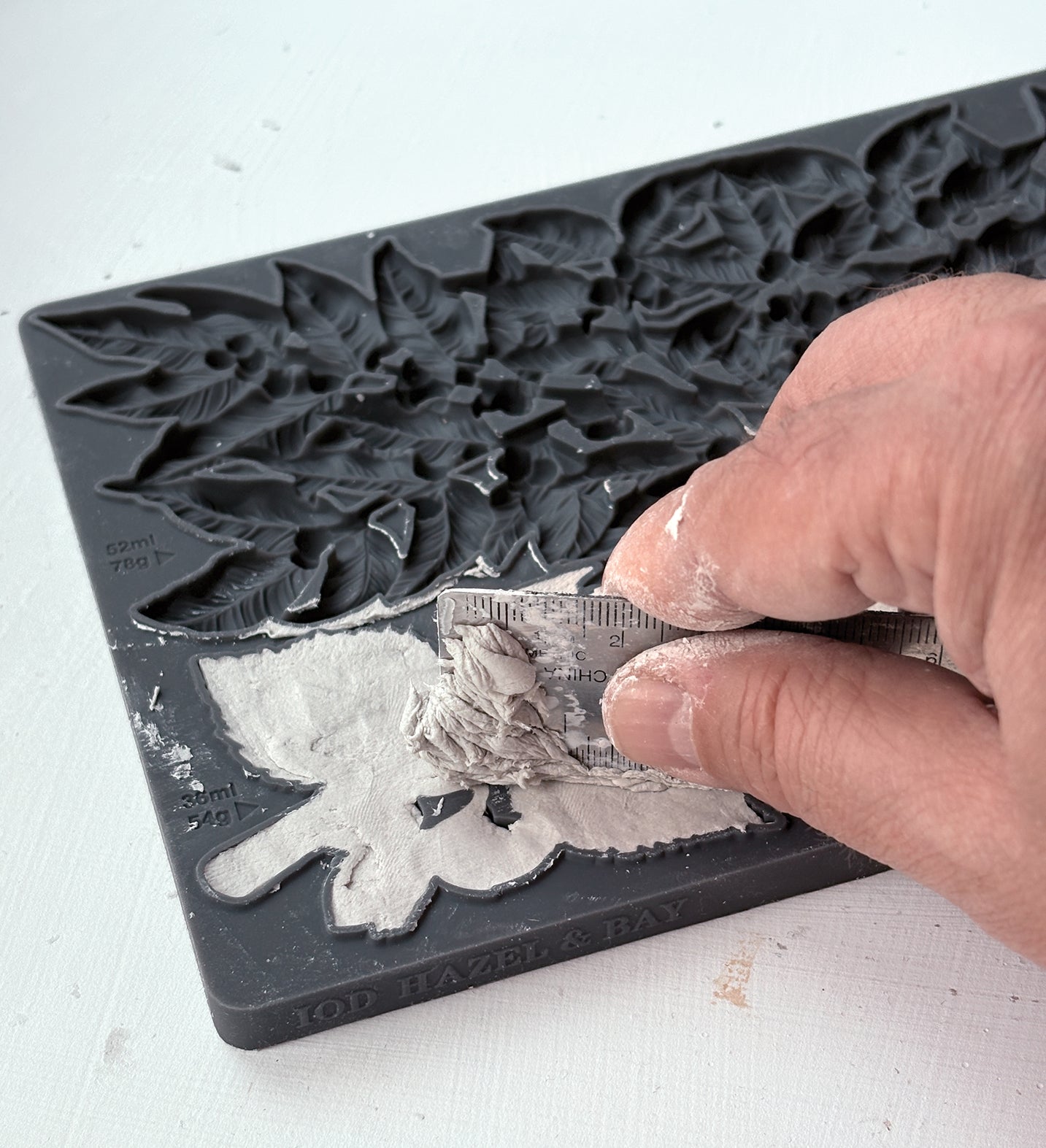 Hazel & Bay IOD décor mould 6 x 10 - by Iron Orchid Designs - 2026 Limited Holiday Release