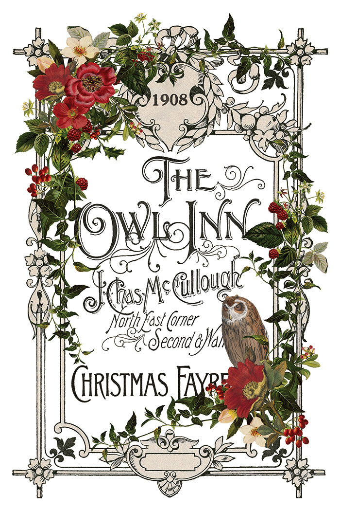 Stag Tavern IOD Transfer Pad with (8) 8 x 12 Sheets by Iron Orchid Designs Rub-On Furniture Transfer Decal - 2026 Limited Holiday Release