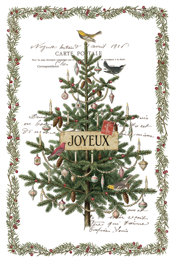 Winter's Calling IOD Transfer Pad with (8) 8 x 12 Sheets by Iron Orchid Designs Rub-On Transfer Decal - 2026 Limited Holiday Release