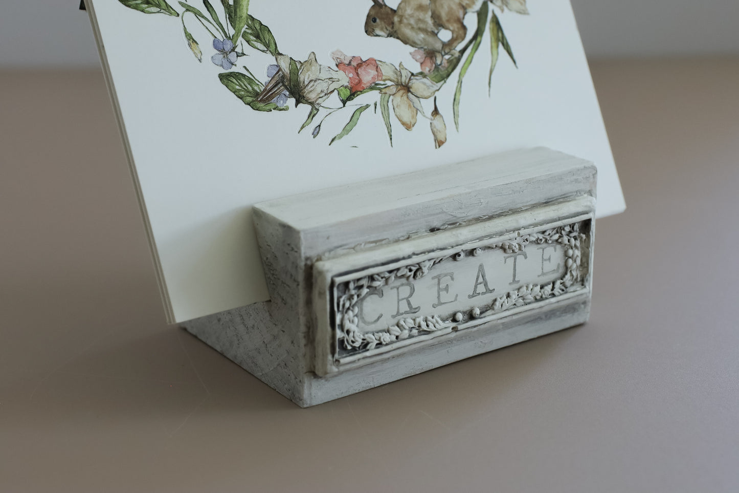Wood Block Stands by Iron Orchid Designs Pack of 2 | 2" H × 4" W × 3" D