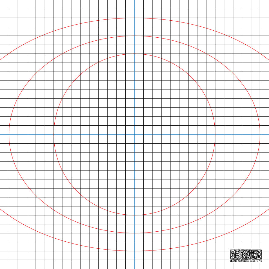 IOD Mini Thin Mount Flexible Acetate Sheet 6" x 6" for Stamping by Iron Orchid Designs - New Release