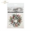 Christmas Wreaths ITD Decoupage  Rice Paper |  6 sheets of rice paper 6" x 6" each 6 different designs in one package RSM100