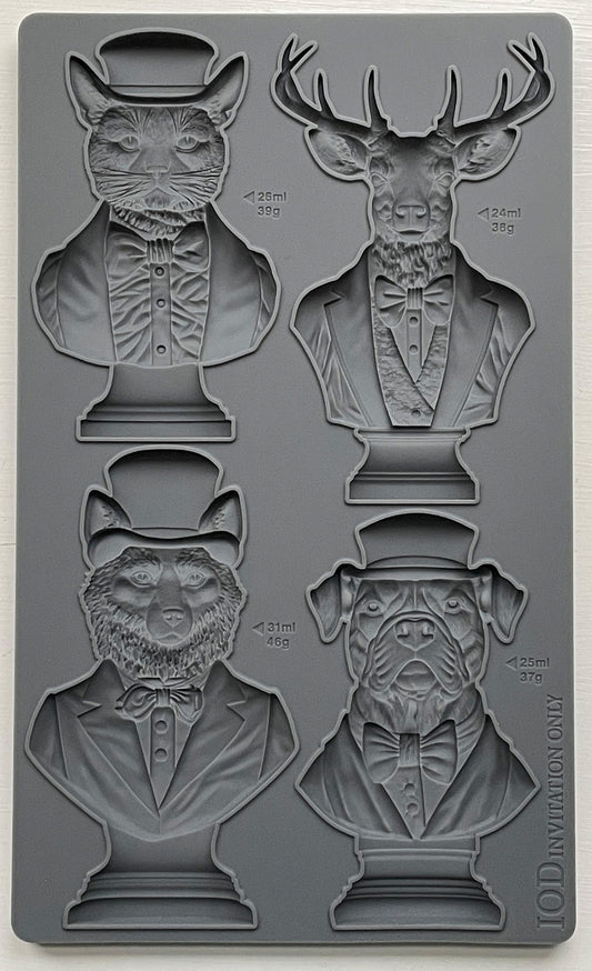 Invitation Only IOD décor mould 6 x 10 - by Iron Orchid Designs