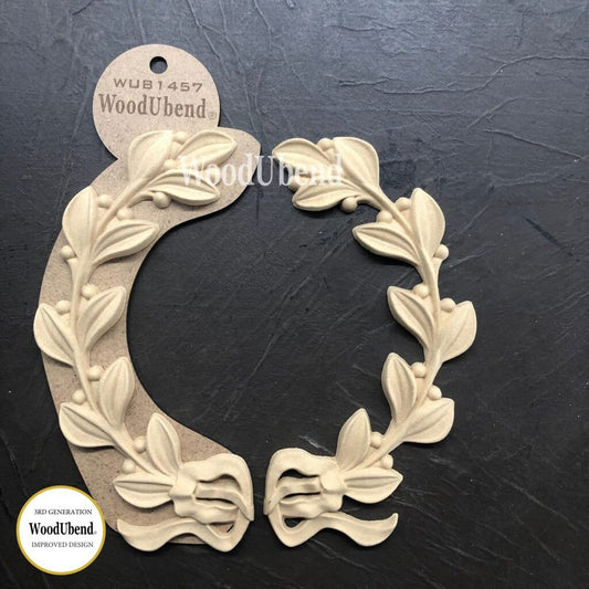 WoodUBend Wreath (Set Of Two Pieces) WUB1457 (8.07×8.07in)